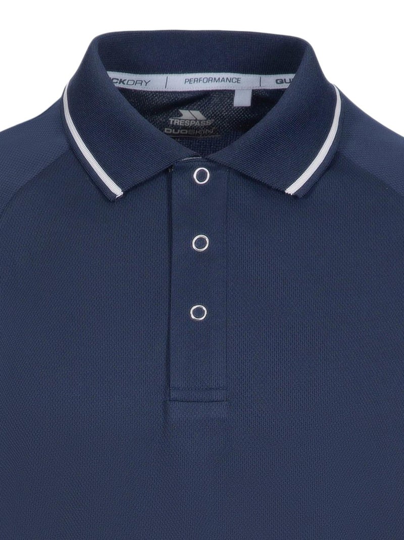 Intrusion - Polo BONNINGTON Bleu marine - Kiabi