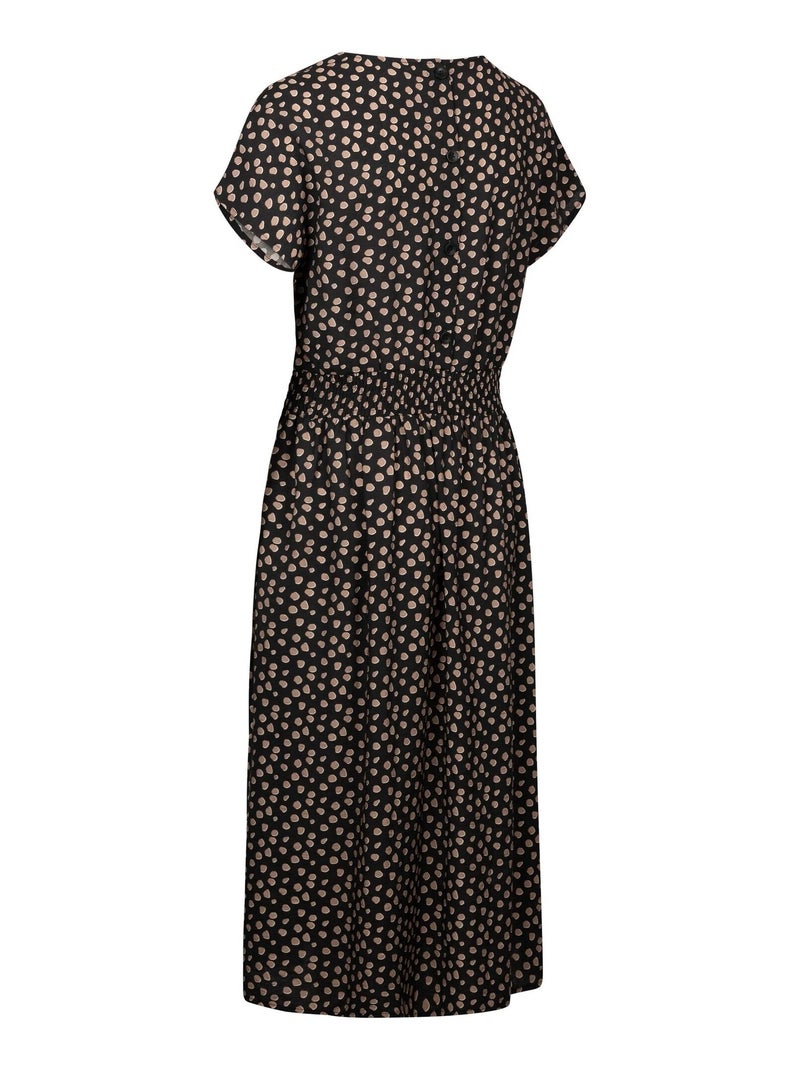Intrusion - Robe mi-longue SUSANNE Noir - Kiabi