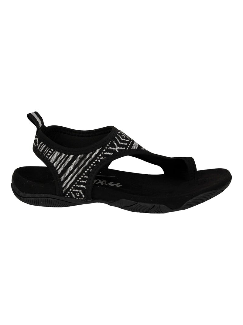 Intrusion - Sandales BEACHIE Noir - Kiabi