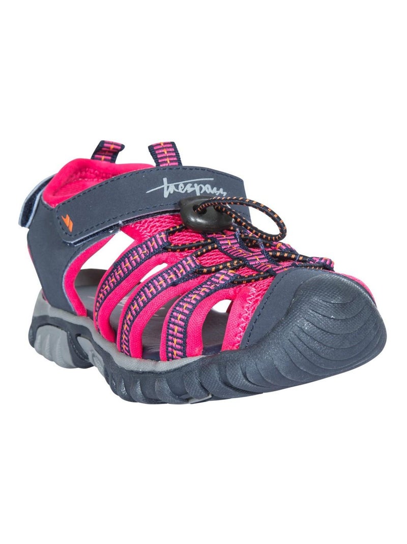 Intrusion - Sandales motif/style Plage NANTUCKET Rose pâle - Kiabi