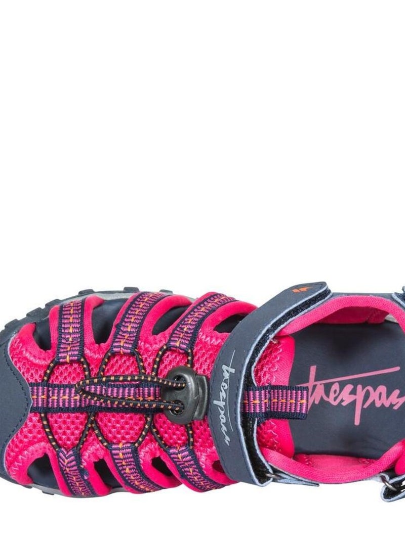 Intrusion - Sandales motif/style Plage NANTUCKET Rose pâle - Kiabi