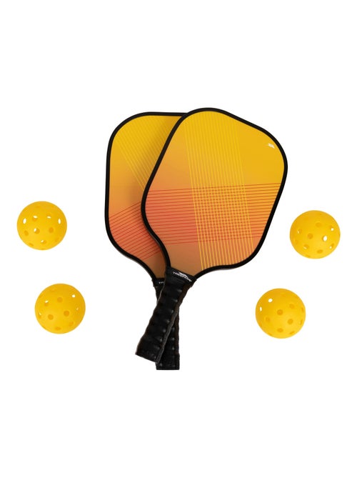 Intrusion - Set de raquettes et de balles de pickleball MORTY - Kiabi Intrusion - Set de raquettes et de balles de pickleball MORTY - Kiabi