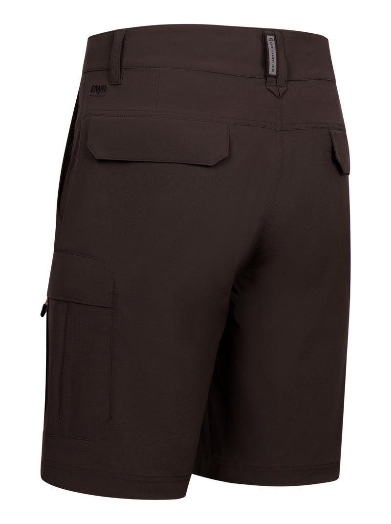Intrusion - Short DALHAM Marron foncé - Kiabi