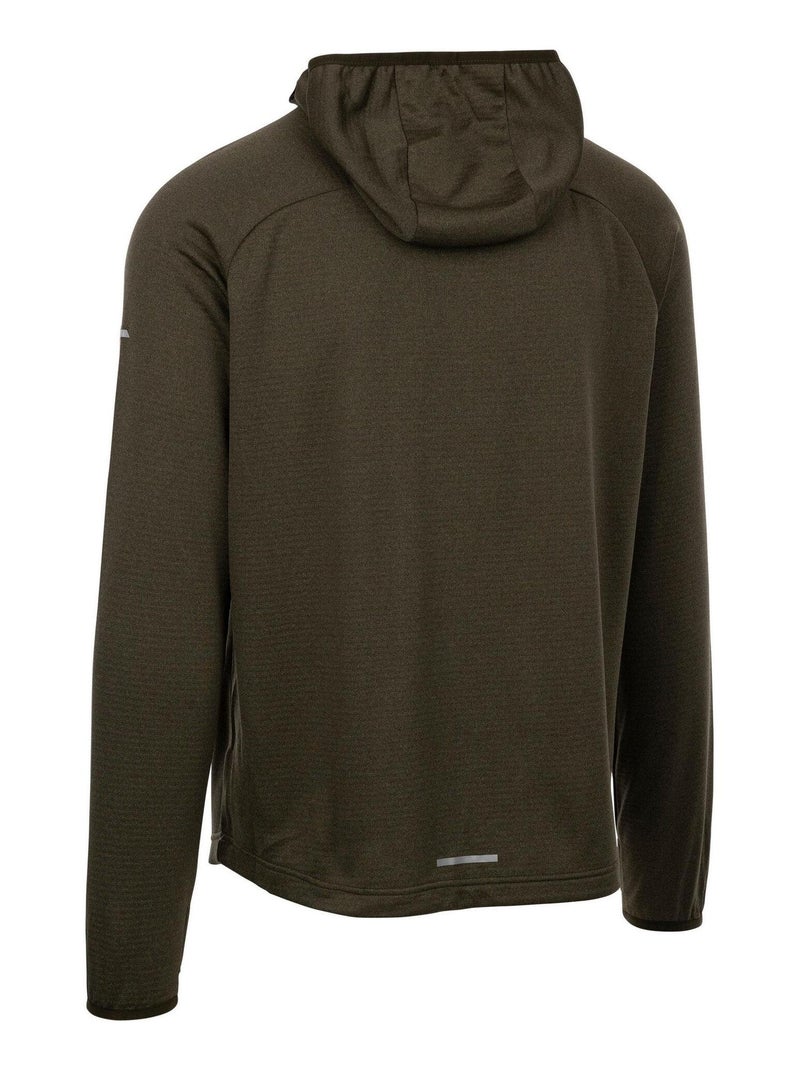 Intrusion - Sweat à capuche MONTGO Vert kaki - Kiabi