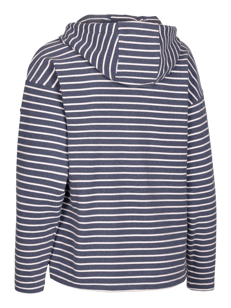Intrusion - Sweat à capuche SOFTLY Bleu marine - Kiabi