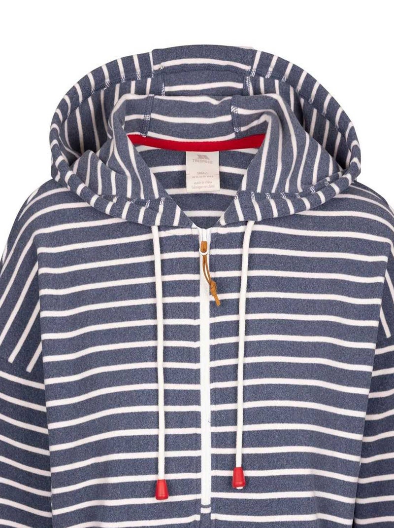 Intrusion - Sweat à capuche SOFTLY Bleu marine - Kiabi