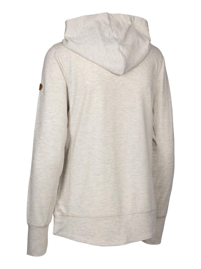 Intrusion - Sweat à capuche ZIA Blanc nacré - Kiabi