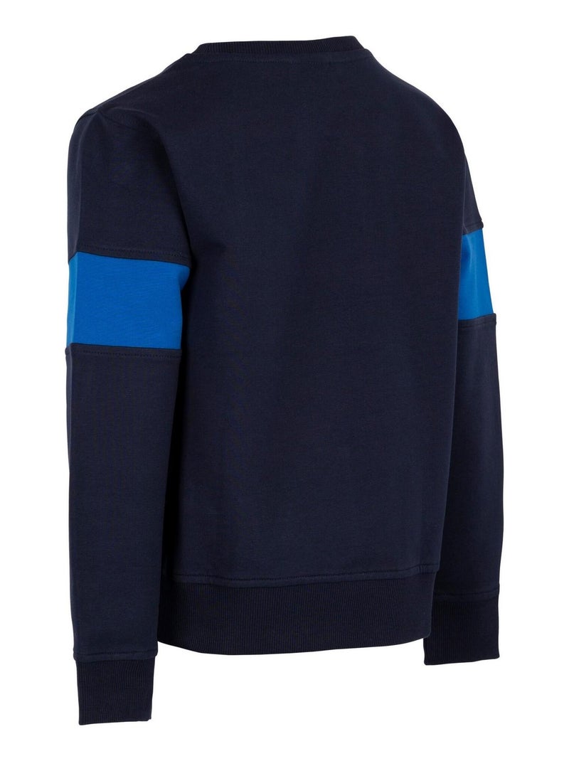 Intrusion - Sweat manches longues ANTRO Bleu marine - Kiabi