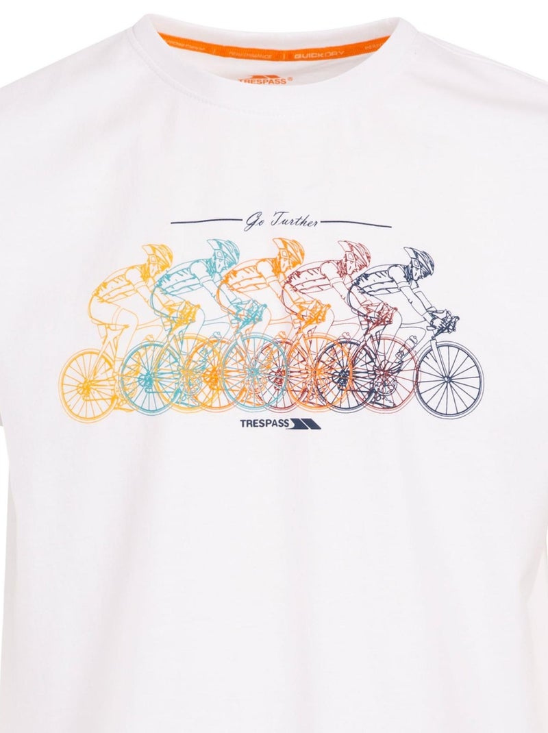 Intrusion - T-shirt APACHE Blanc - Kiabi