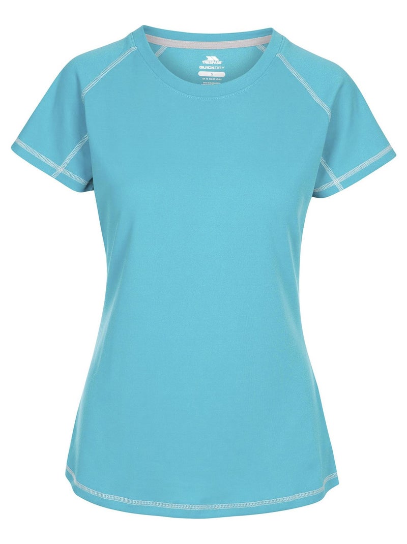 Intrusion - T-Shirt de sport VIKTORIA Bleu clair - Kiabi