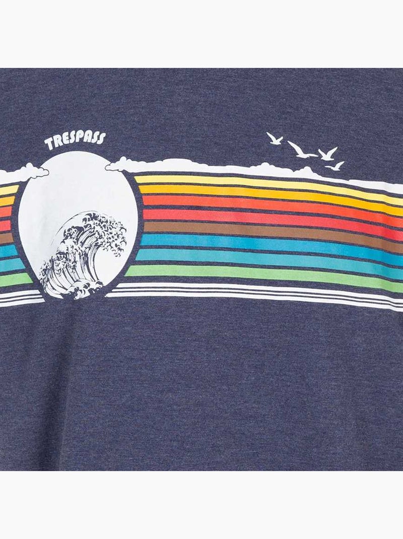 Intrusion - T-shirt LAKEHOUSE Bleu marine - Kiabi