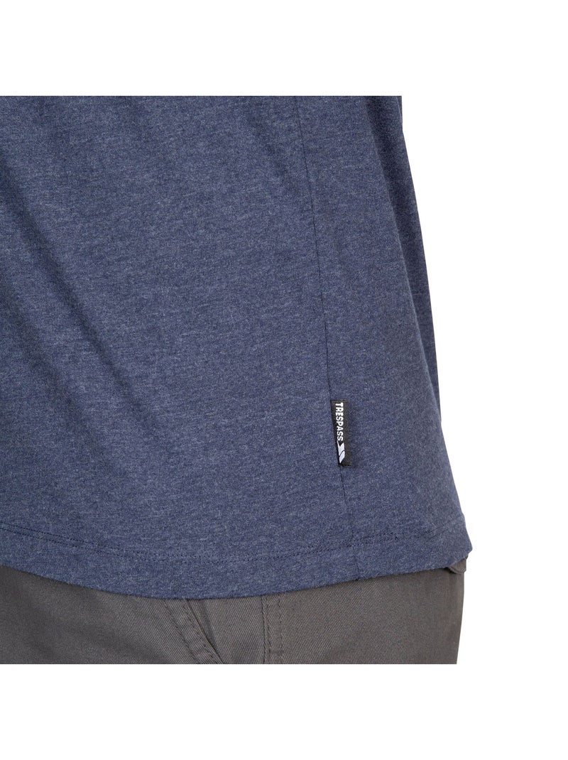 Intrusion - T-shirt manches courtes BUZZINLEY Bleu marine - Kiabi