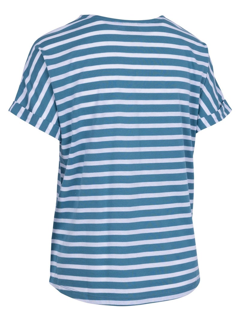 Intrusion - T-shirt MEGAN Bleu gris - Kiabi