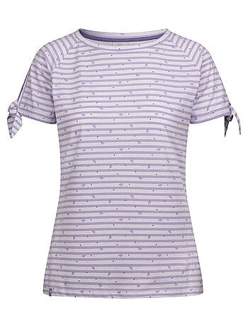 Intrusion - T-shirt motif/style à rayures et abeilles PENELOPE