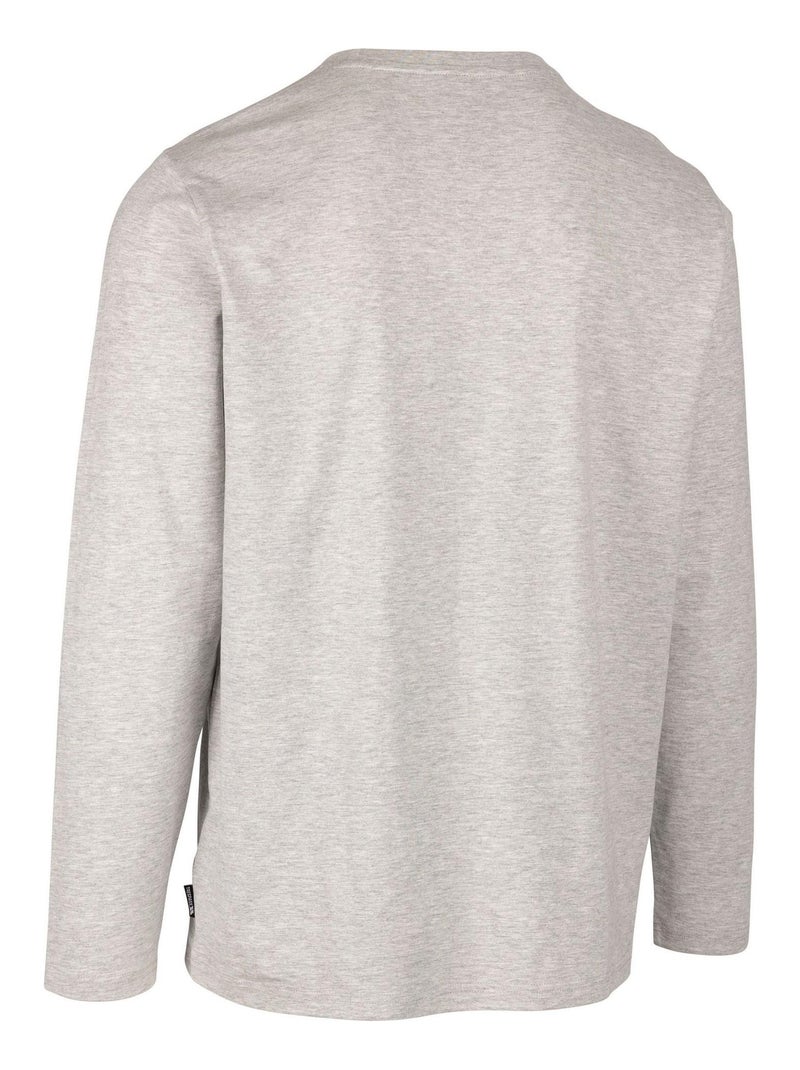 Intrusion - T-shirt motif/style imprimé PARAL Gris chiné - Kiabi
