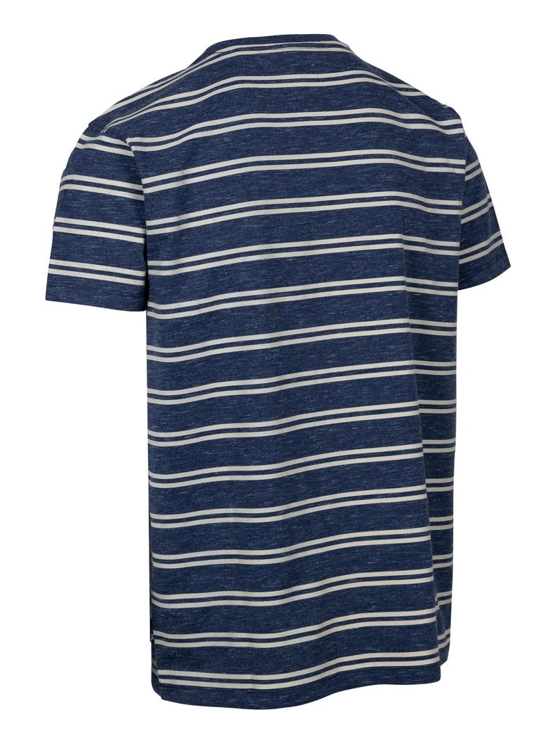 Intrusion - T-shirt motif/style imprimé VELLORE Bleu marine - Kiabi
