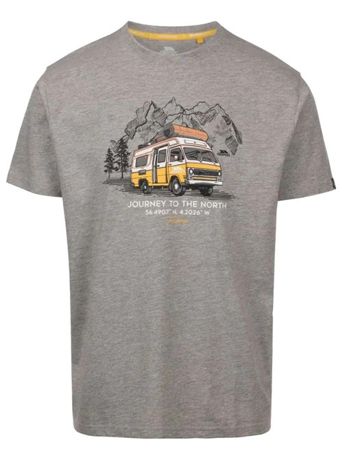 Intrusion - T-shirt motif/style montagne TOKSO - Kiabi