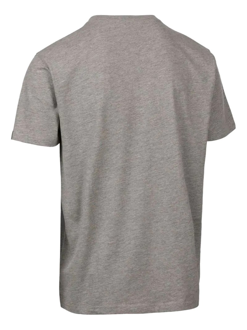 Intrusion - T-shirt motif/style montagne TOKSO Gris chiné - Kiabi