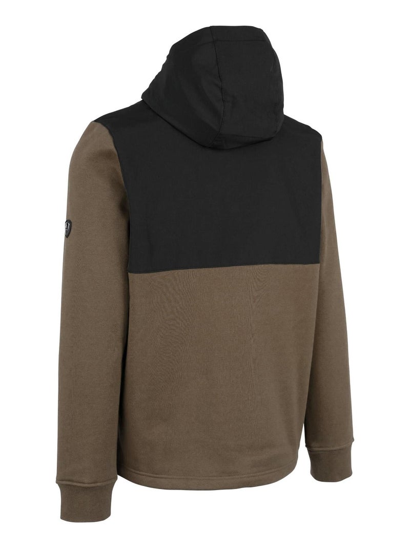 Intrusion - Veste à capuche CRITCH Vert kaki - Kiabi