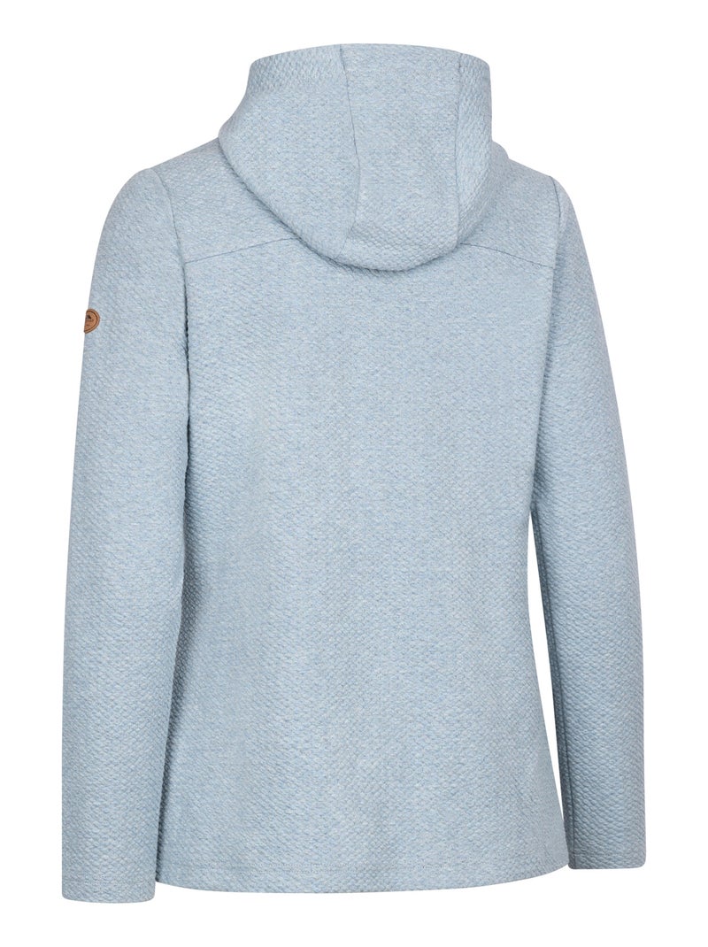 Intrusion - Veste à capuche RANIYA Bleu ardoise - Kiabi
