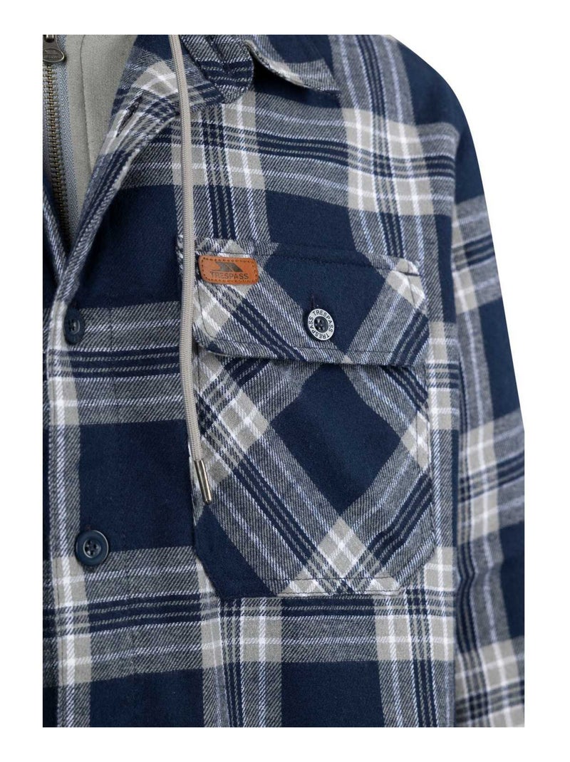 Intrusion - Veste chemise RANDIE Bleu marine - Kiabi