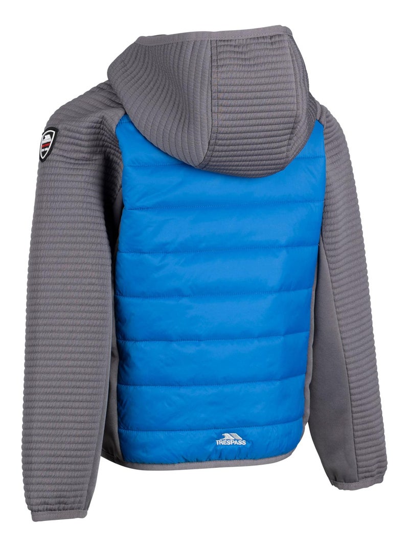 Intrusion - Veste hybride ROADIE Bleu Gris - Kiabi