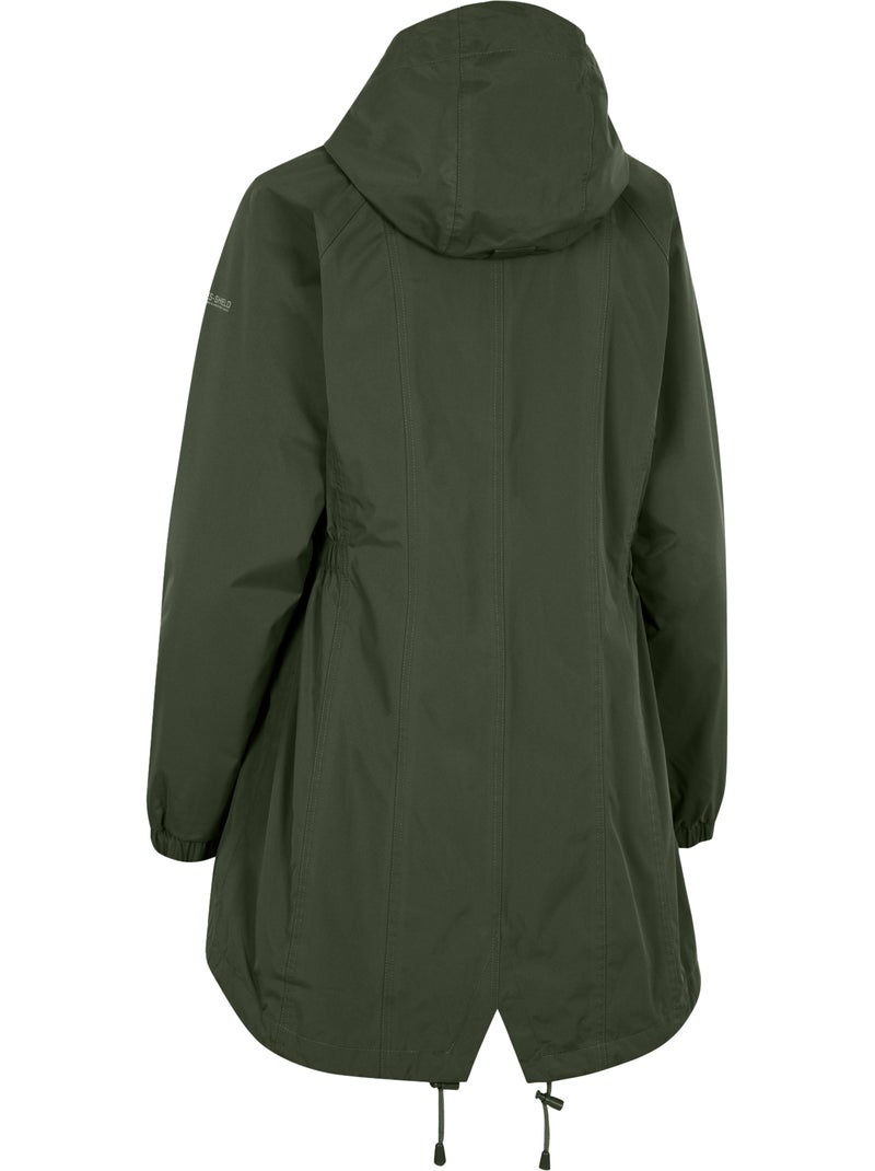 Intrusion - Veste imperméable DAYTRIP Vert foncé - Kiabi
