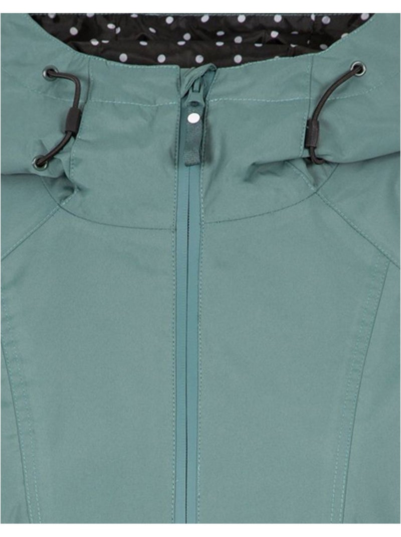 Intrusion - Veste imperméable DAYTRIP Vert foncé - Kiabi