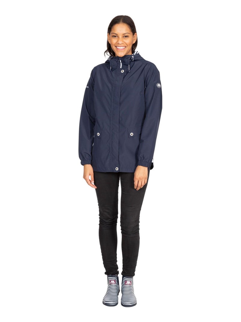 Intrusion - Veste imperméable FLOURISH Bleu marine - Kiabi