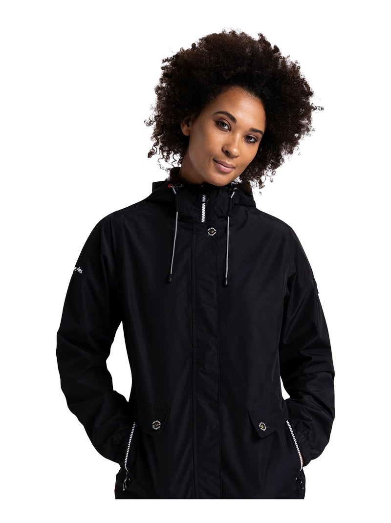 Intrusion - Veste imperméable FLOURISH Noir - Kiabi
