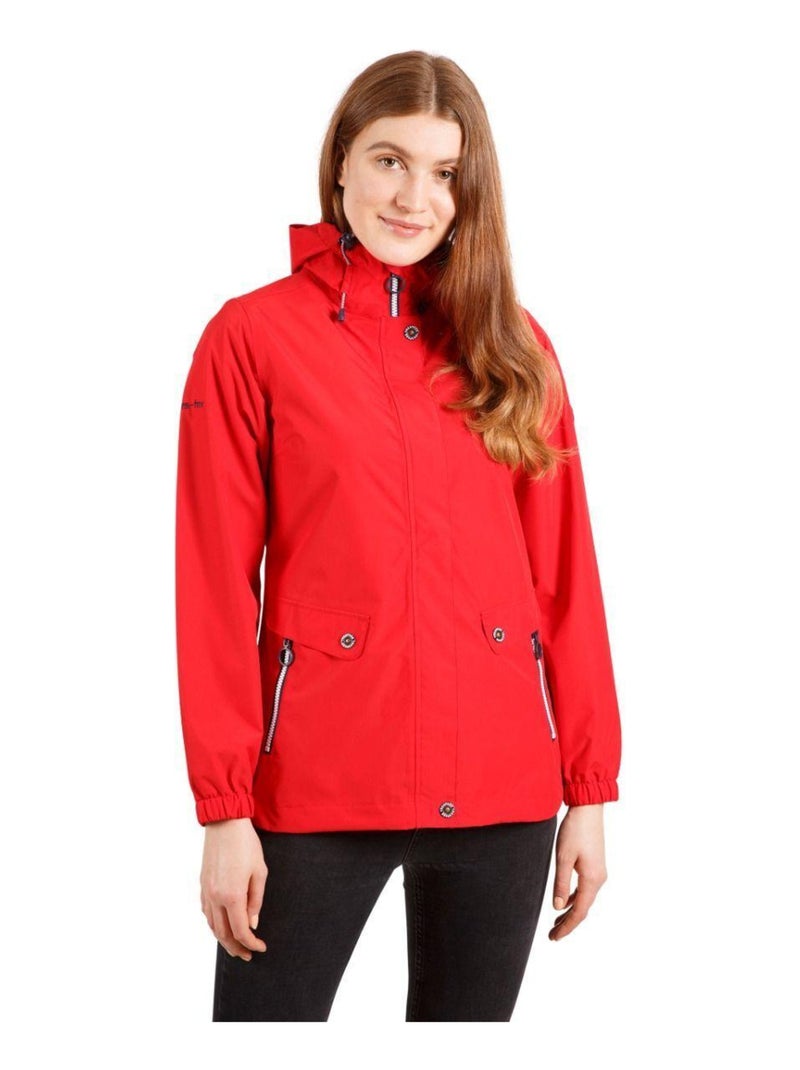 Intrusion - Veste imperméable FLOURISH Rouge - Kiabi