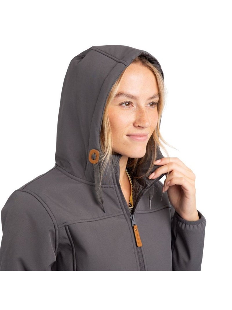 Intrusion - Veste imperméable longue KRISTEN Carbone - Kiabi