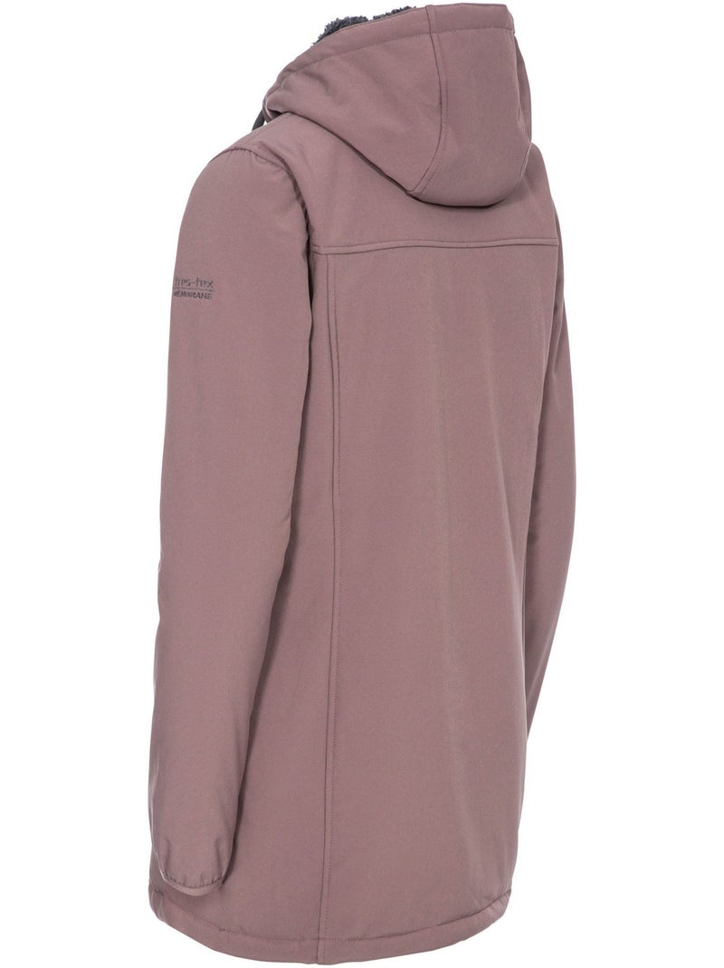 Intrusion - Veste imperméable longue KRISTEN Violet - Kiabi