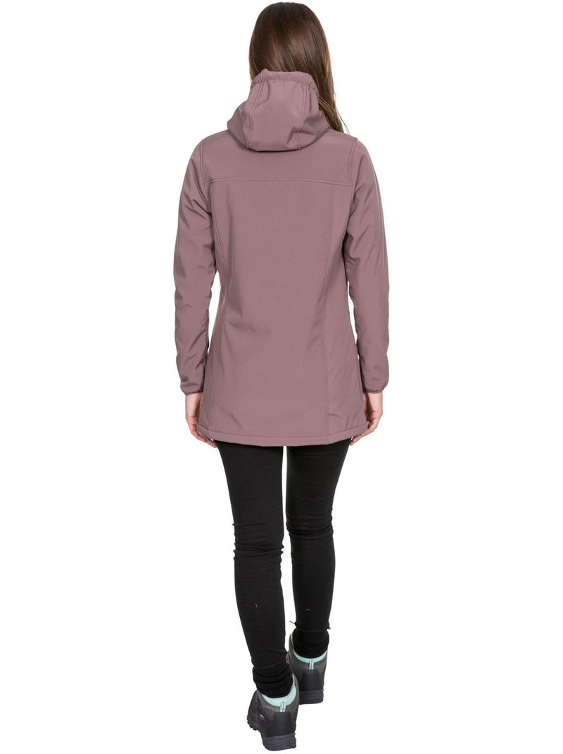 Intrusion - Veste imperméable longue KRISTEN Violet - Kiabi