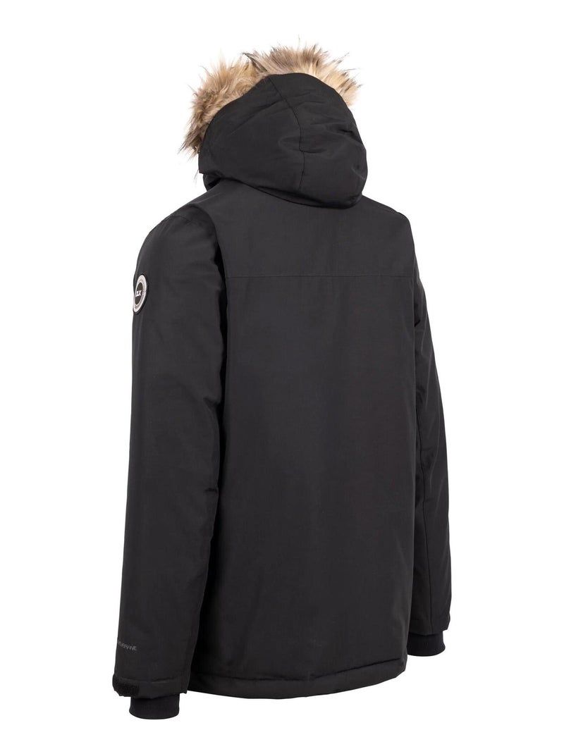Intrusion - Veste imperméable MULLAN Noir - Kiabi