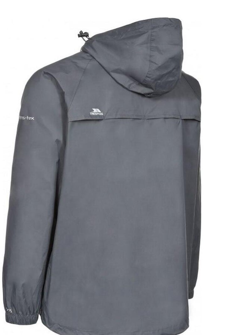 Intrusion - Veste imperméable QIKPAC gris anthracite - Kiabi