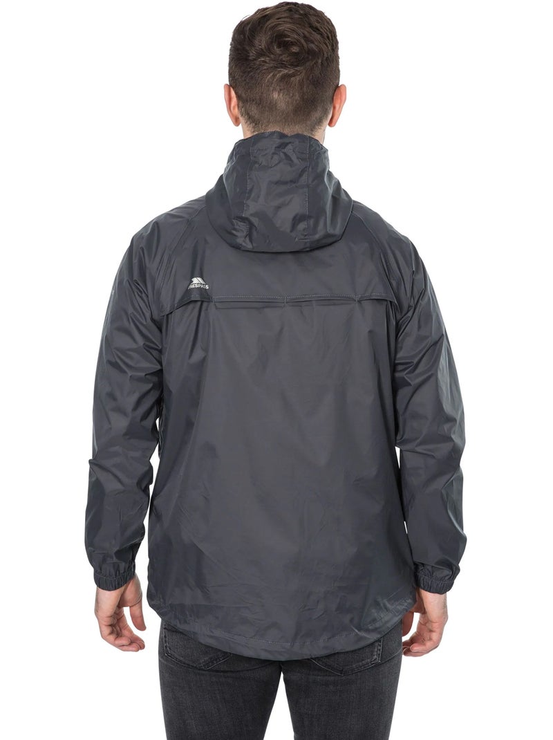 Intrusion - Veste imperméable QIKPAC gris anthracite - Kiabi