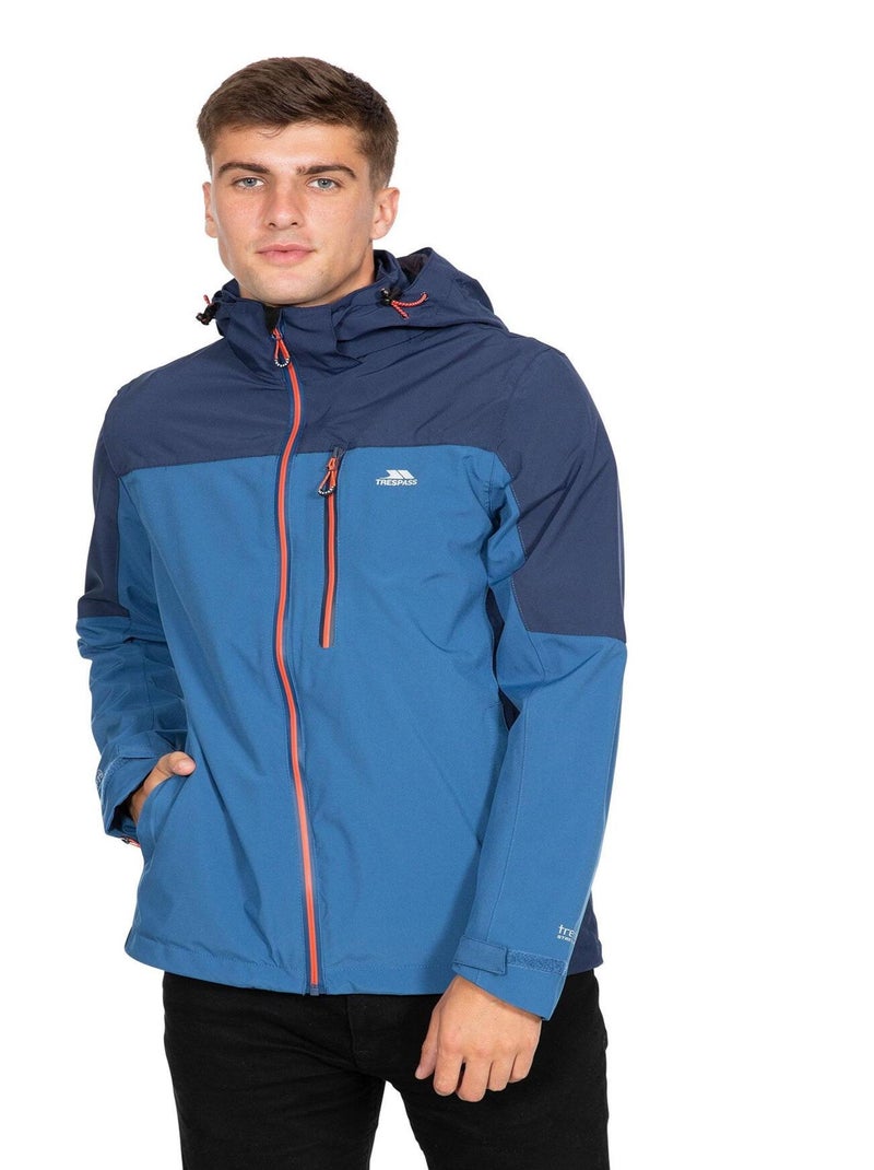 Intrusion - Veste imperméable TAPPIN Bleu foncé - Kiabi