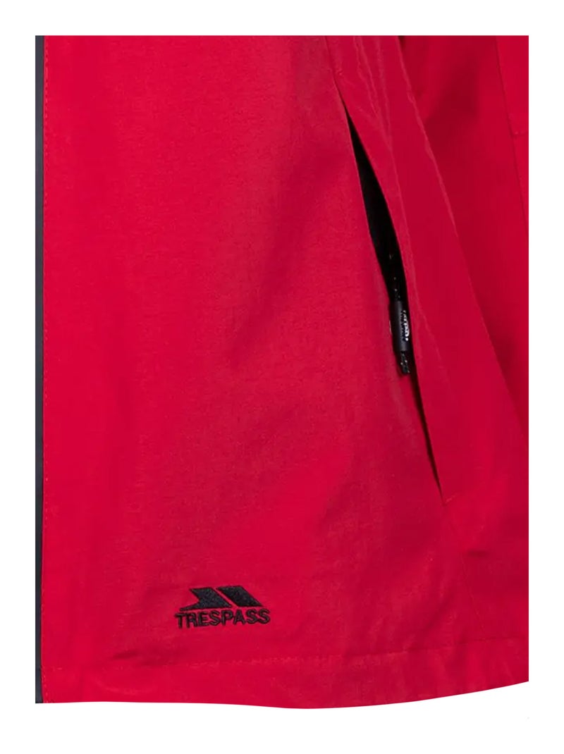 Intrusion - Veste imperméable TILBURY Rouge - Kiabi