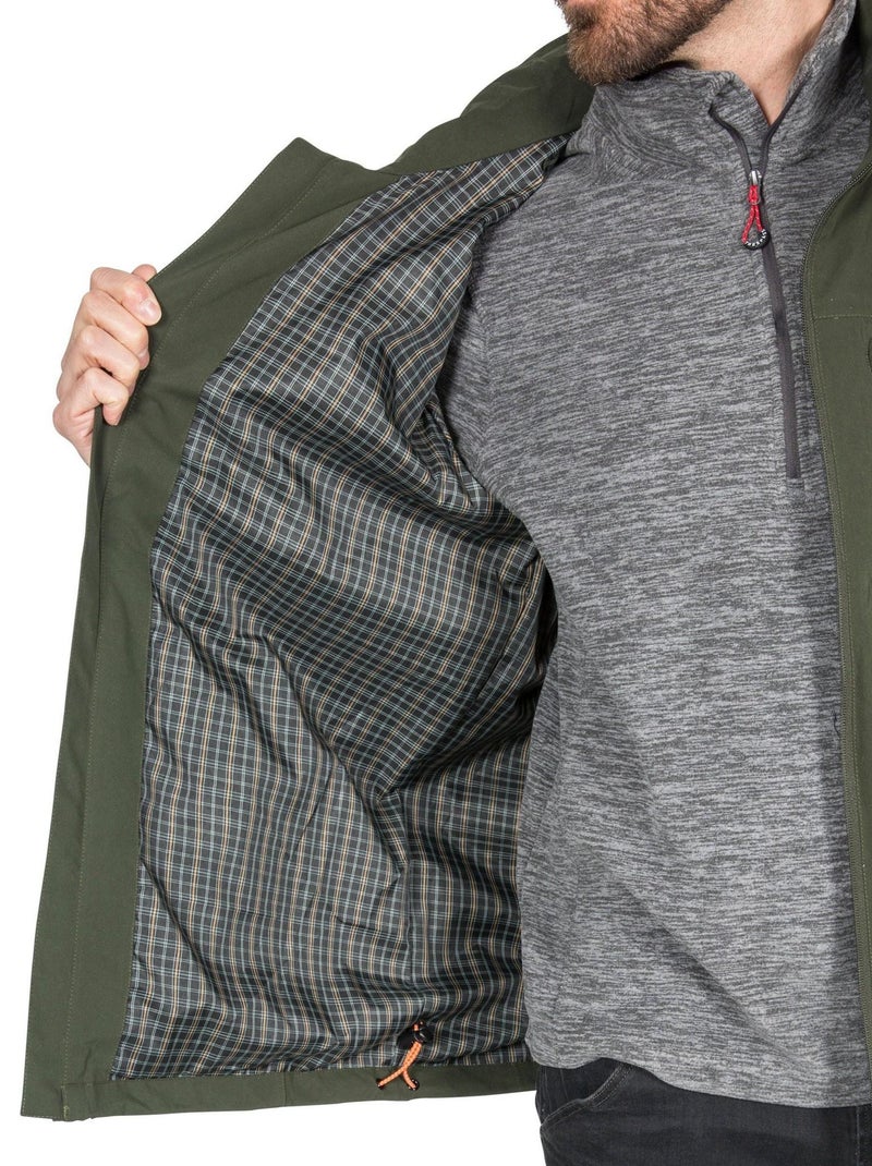 Intrusion - Veste imperméable WEIR Vert foncé - Kiabi