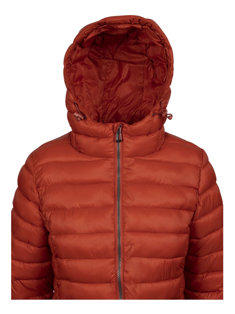 Intrusion - Veste matelassée DOROTHEA Orange - Kiabi