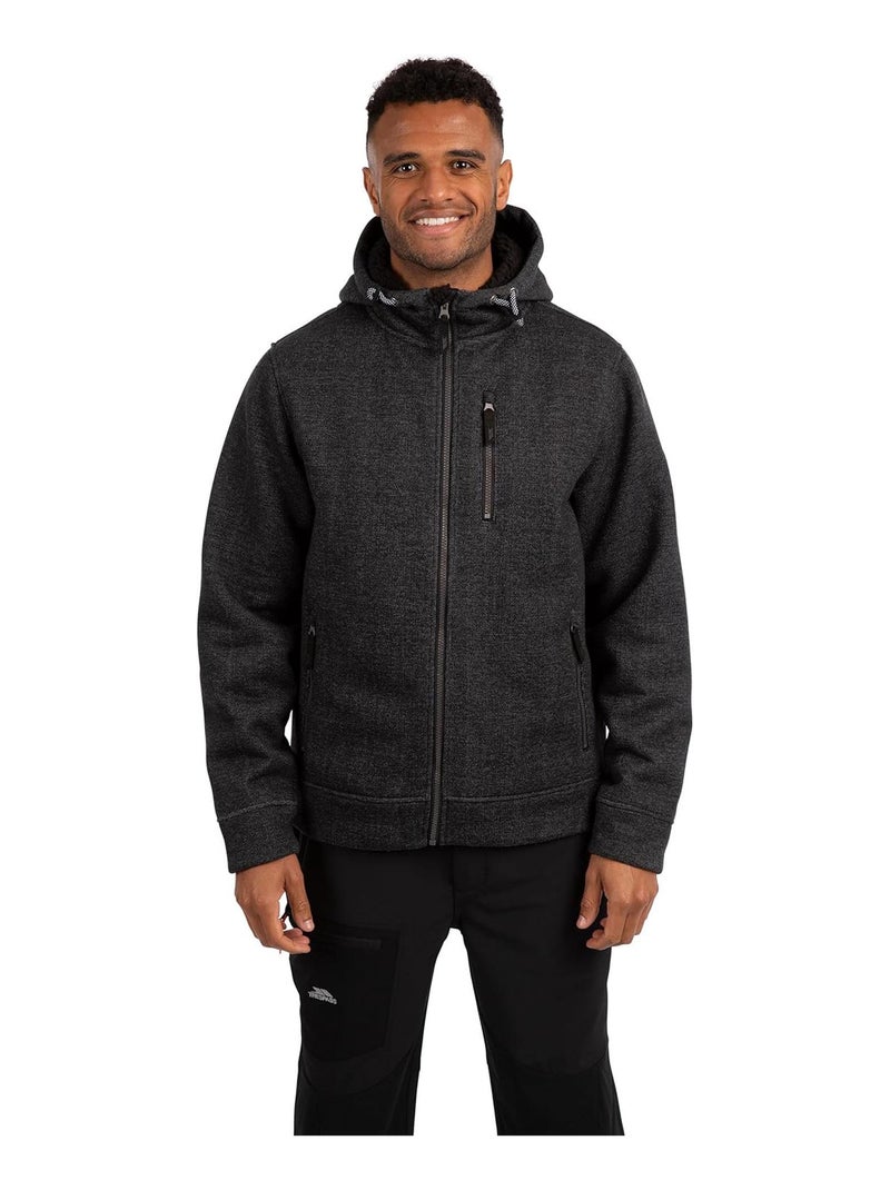 Intrusion - Veste motif/style Chiné TRUTHER Noir - Kiabi