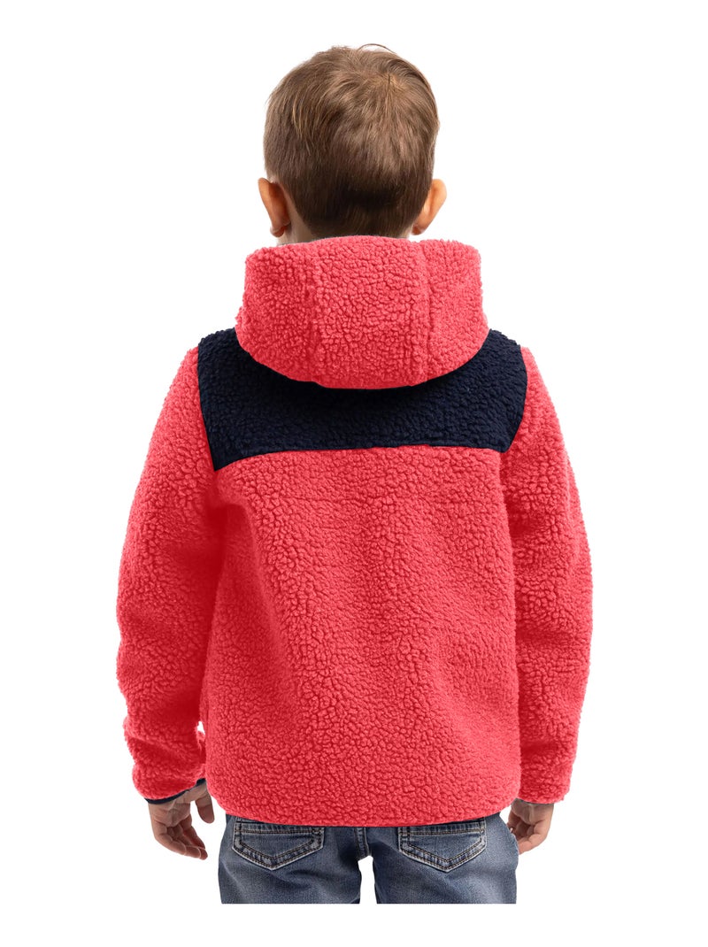 Intrusion - Veste polaire LINDENN Rose bonbon - Kiabi