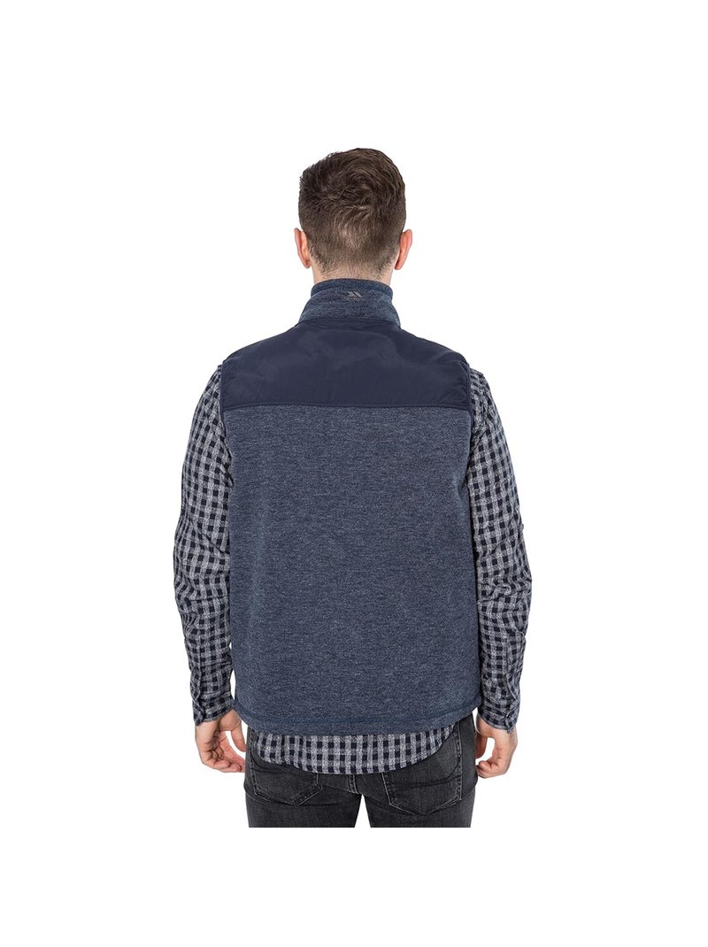 Intrusion - Veste polaire sans manches LEAFMINER Bleu marine - Kiabi