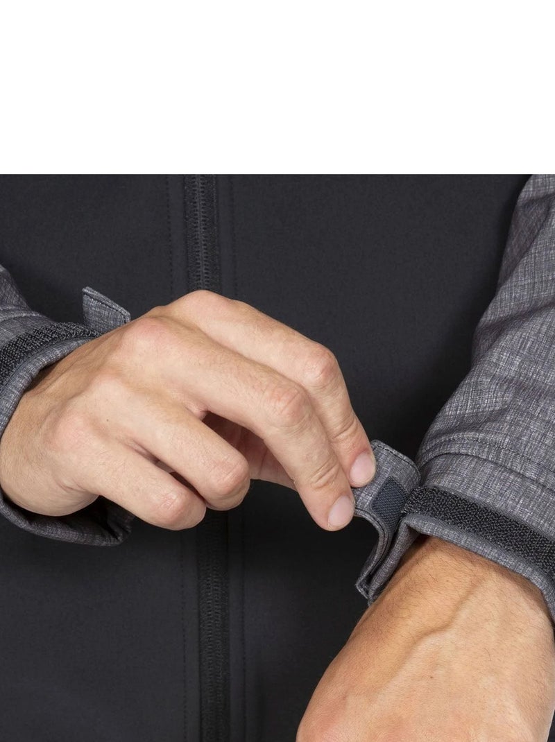 Intrusion - Veste softshell ABBOTT Gris foncé - Kiabi