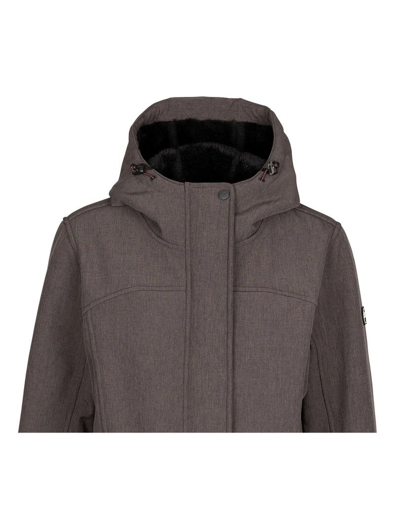 Intrusion - Veste softshell ANZA Gris foncé - Kiabi
