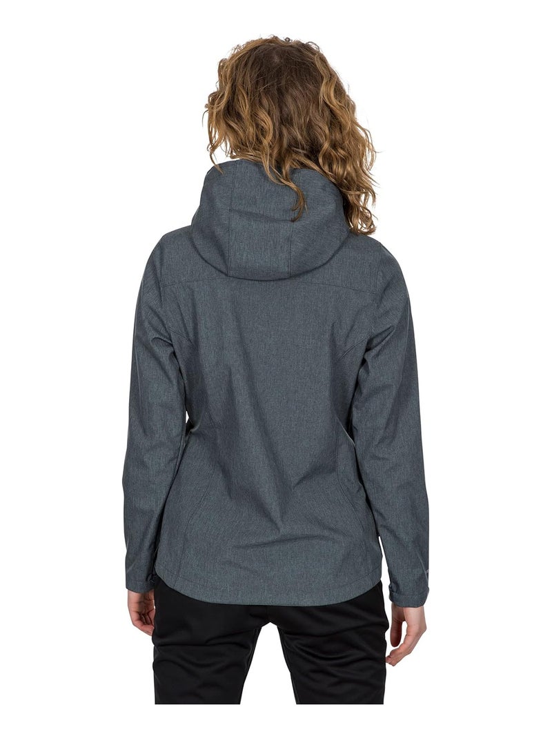 Intrusion - Veste softshell CLAREN Gris Rouge - Kiabi