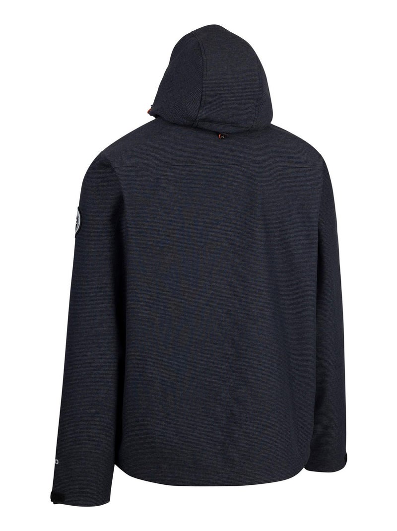 Intrusion - Veste softshell JUSTIN DLX Noir ébène - Kiabi