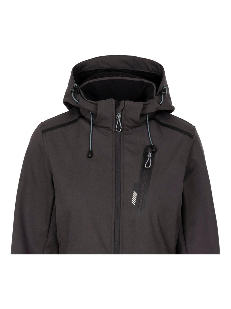 Intrusion - Veste softshell NEMAN Gris foncé - Kiabi