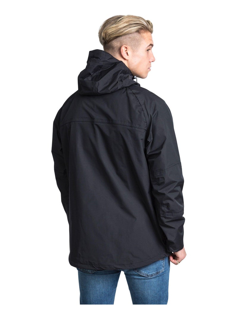 Intrusion Corvo - Manteau imperméable Noir - Kiabi